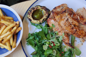 chicken souvlaki kefi greek bistro lisbon